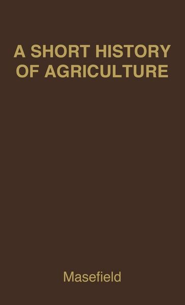 Produktbild: A Short History of Agriculture in the British Colonies