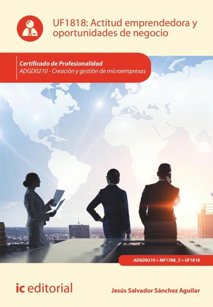 Produktbild: Actitud emprendedora y oportunidades de negocio. ADGD0210