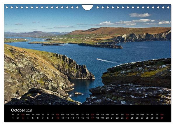 Produktbild: Kerry - Ireland's Romantic Southwest (Wall Calendar 2027 DIN A4 landscape), CALVENDO 12 Month Wall Calendar
