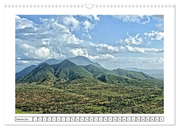 Produktbild: Karibu - Landschaften in Kenia (Wandkalender 2026 DIN A3 quer), CALVENDO Monatskalender