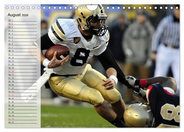 Produktbild: Sport. American Football (Wandkalender 2026 DIN A4 quer), CALVENDO Monatskalender