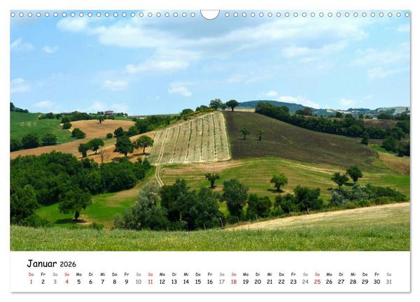 Produktbild: Die Marken, Impressionen aus dem unbekannten Italien (Wandkalender 2026 DIN A3 quer), CALVENDO Monatskalender