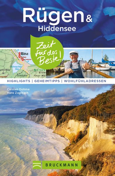 Produktbild: Bruckmann Reisef&uuml;hrer R&uuml;gen und Hiddensee: Zeit f&uuml;r das Beste