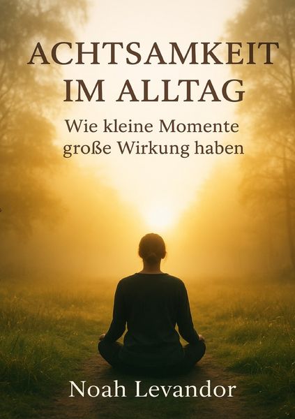 Produktbild: &bdquo;Achtsamkeit im Alltag: Wie kleine Momente gro&szlig;e Wirkung haben&ldquo;