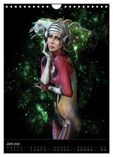 Produktbild: World Bodypainting Festival: Generation NEXT (Wandkalender 2026 DIN A4 hoch), CALVENDO Monatskalender