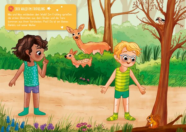 Produktbild: Mein kleines Sticker-Anziehbuch. Im Wald