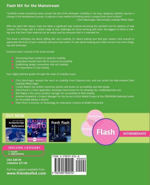 Produktbild: The Flash Usability Guide