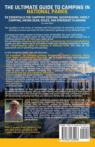 Produktbild: The Ultimate Guide To Camping in National Parks