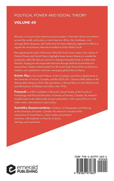 Produktbild: Marxist Thought in South Asia