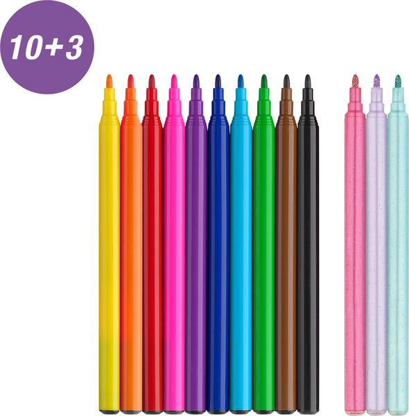 Produktbild: Faber-Castell Filzstift Einhorn 10+3 +Sticker