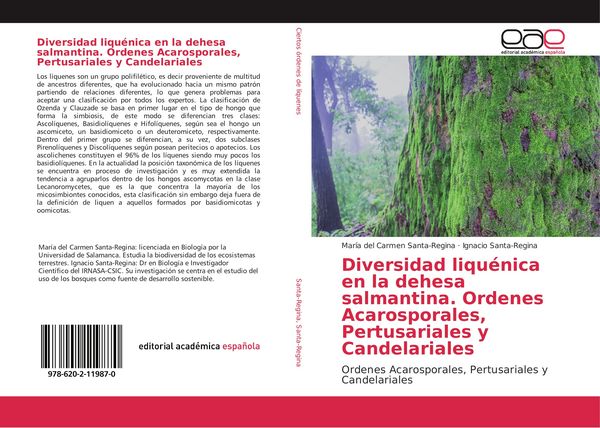 Produktbild: Diversidad liqu&eacute;nica en la dehesa salmantina. Ordenes Acarosporales, Pertusariales y Candelariales