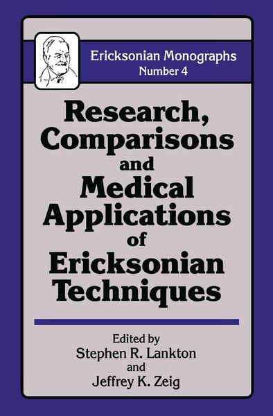 Produktbild: Research Comparisons And Medical Applications Of Ericksonian Techniques