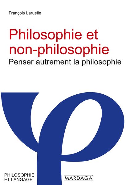 Produktbild: Philosophie et non-philosophie