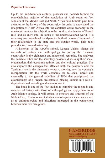 Produktbild: Tunisian Peasants in the Eighteenth and Nineteenth Centuries