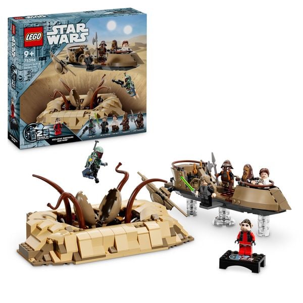 LEGO Star Wars Wüsten-Skiff und Sarlacc-Grube, Bauspielzeug 75396