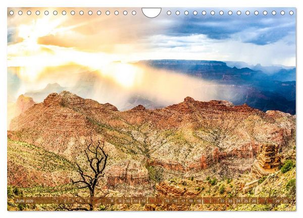 Produktbild: Atemberaubendes Amerika - Die sch&ouml;nsten Nationalparks im Westen der USA (Wandkalender 2026 DIN A4 quer), CALVENDO Monatskalender
