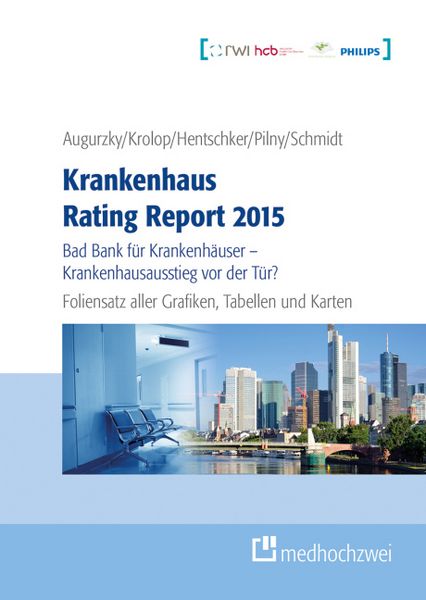 Produktbild: Krankenhaus Rating Report 2015, CD-ROM (Schaubilder - Karten - Tabellen)