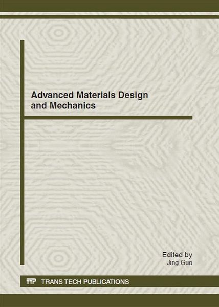 Produktbild: Advanced Materials Design and Mechanics