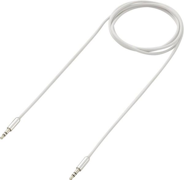 Produktbild: SpeaKa Professional SP-7870096 Klinke Audio Anschlusskabel [1x Klinkenstecker 3.5 mm - 1x Klinkenstecker 3.5 mm] 3.00 m Wei&szlig; SuperSoft-Ummantelung