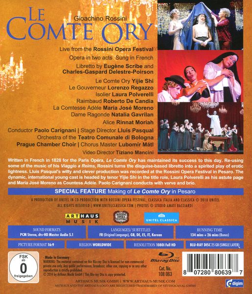 Produktbild: Rossini - Le Comte Ory