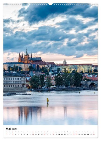 Produktbild: Prachtvolles Prag (Wandkalender 2026 DIN A2 hoch), CALVENDO Monatskalender