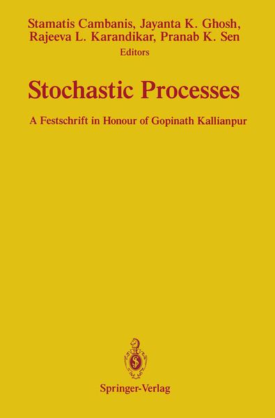 Produktbild: Stochastic Processes