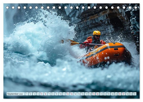 Produktbild: Epic Adrenaline Moments (Desk Calendar 2026 DIN A5 landscape), CALVENDO 12 Month DeskCalendar