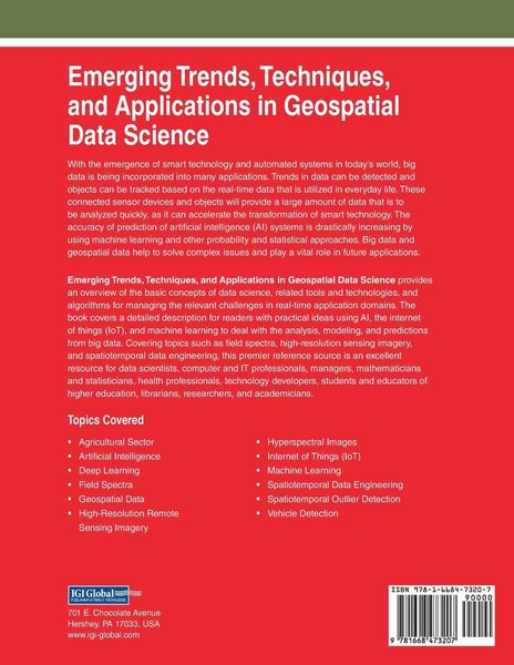 Produktbild: Emerging Trends, Techniques, and Applications in Geospatial Data Science