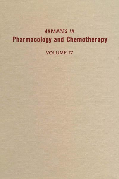 Produktbild: Advances in Pharmacology and Chemotherapy