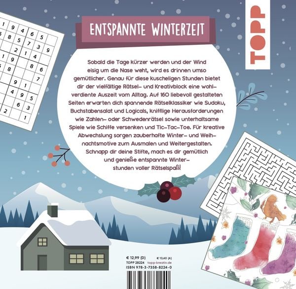 Produktbild: Cosy Winter. Der Kreativblock
