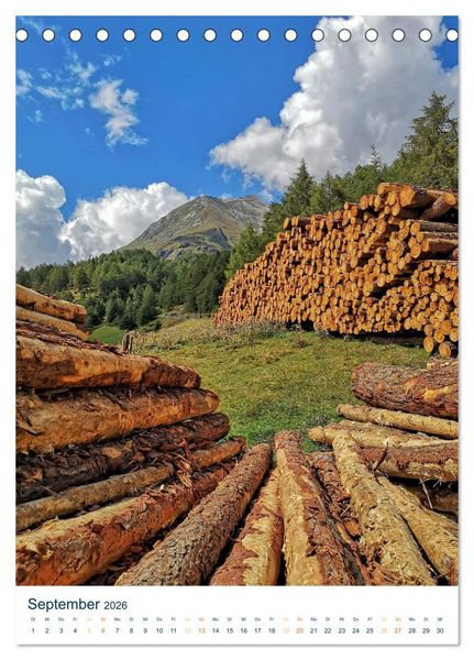 Produktbild: Sommer in &Ouml;sterreich - sonnige Tage in den Bergen (Tischkalender 2026 DIN A5 hoch), CALVENDO Monatskalender