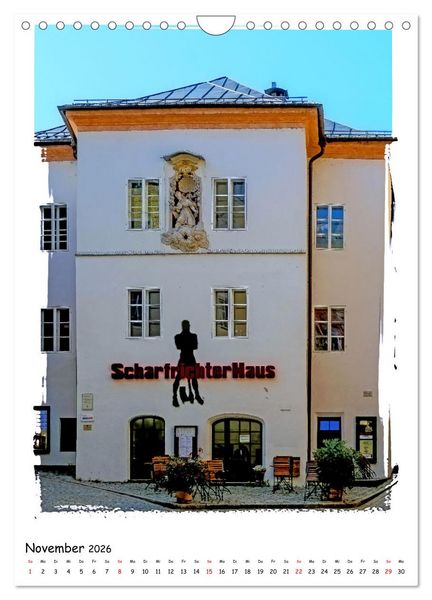 Produktbild: Ein Spaziergang durch Passau (Wandkalender 2026 DIN A4 hoch), CALVENDO Monatskalender