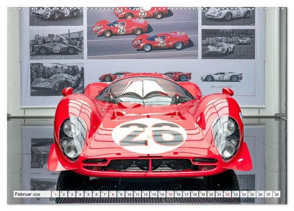 Produktbild: Nationales Auto Museum, Faszination auf R&auml;dern (hochwertiger Premium Wandkalender 2026 DIN A2 quer), Kunstdruck in Hochglanz