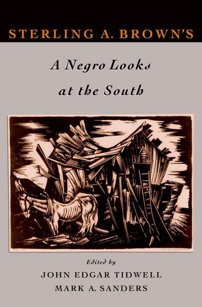 Produktbild: Sterling A. Brown's A Negro Looks at the South