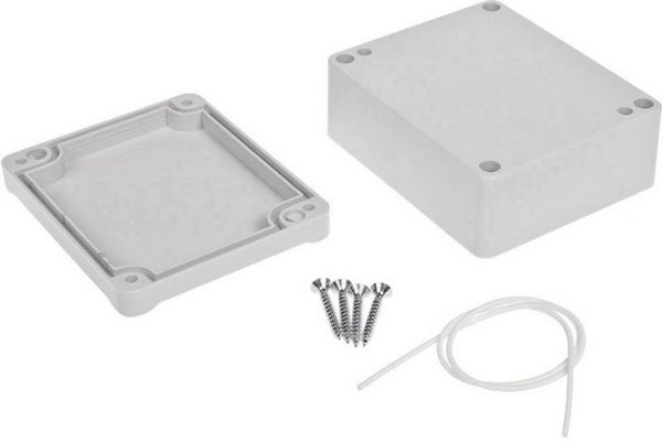 Produktbild: TRU COMPONENTS TC-7910704 Universal-Geh&auml;use 89 x 75 x 41 ABS Grau 1St.