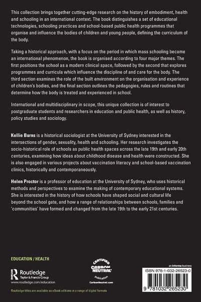 Produktbild: The Curriculum of the Body and the School as Clinic