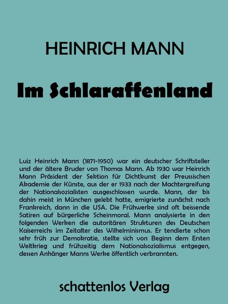 Produktbild: Im Schlaraffenland