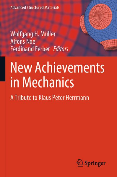 Produktbild: New Achievements in Mechanics