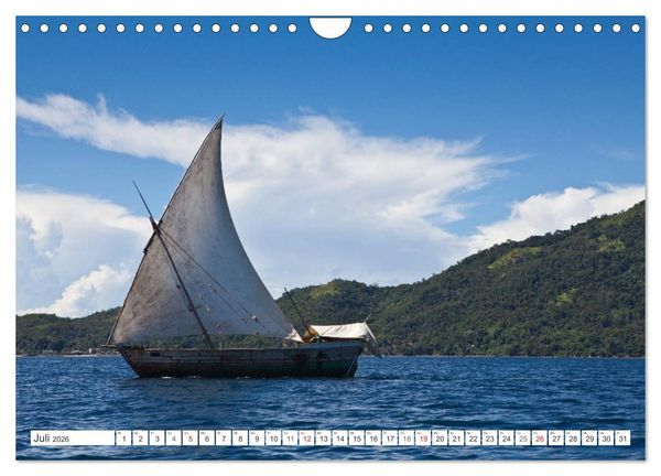 Produktbild: Madagaskar. Traumhafte Natur und Tierwelt (Wandkalender 2026 DIN A4 quer), CALVENDO Monatskalender