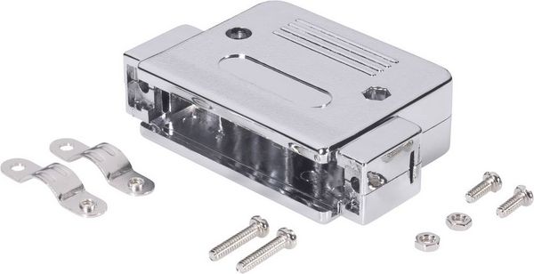 Produktbild: BKL Electronic 10120079 10120079 Polzahl: 37 Kunststoff, metallisiert 180&deg; Silber