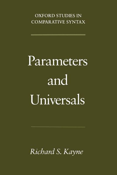 Produktbild: Parameters and Universals