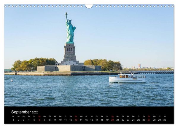 Produktbild: Herbst in New York (Wandkalender 2026 DIN A3 quer), CALVENDO Monatskalender