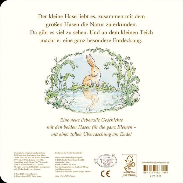 Produktbild: Wei&szlig;t du eigentlich, wie lieb ich dich hab? Kleiner Hase, das bist du!