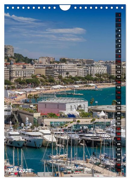 Produktbild: C&Ocirc;TE D&rsquo;AZUR Idyllische Orte (Wandkalender 2026 DIN A4 hoch), CALVENDO Monatskalender
