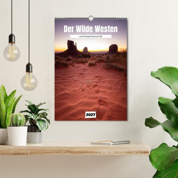 Produktbild: Durch den wilden Westen (Wandkalender 2027 DIN A3 hoch), CALVENDO Monatskalender