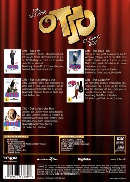 Produktbild: Otto - Die grosse Gesamtbox [5 DVDs]