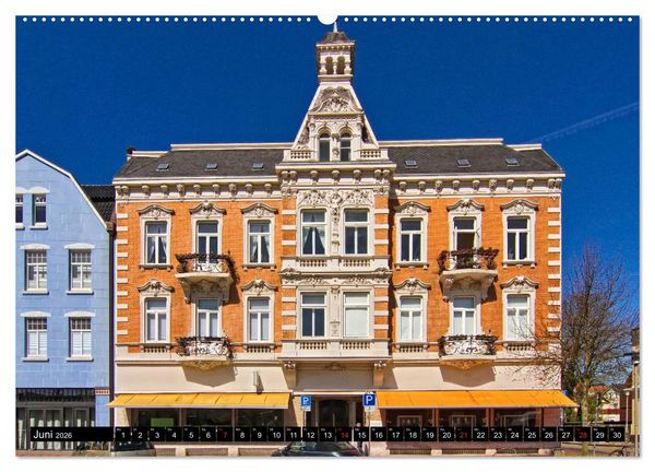 Produktbild: Stadtansichten Cuxhaven (Wandkalender 2026 DIN A2 quer), CALVENDO Monatskalender