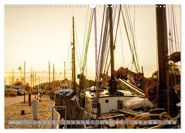 Produktbild: Ein Blick auf die Hansestadt Greifswald (Wandkalender 2026 DIN A3 quer), CALVENDO Monatskalender