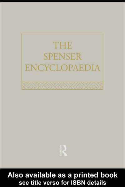 Produktbild: The Spenser Encyclopedia