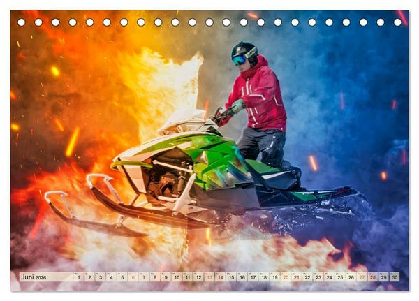 Produktbild: Faszination Sport (Tischkalender 2026 DIN A5 quer), CALVENDO Monatskalender